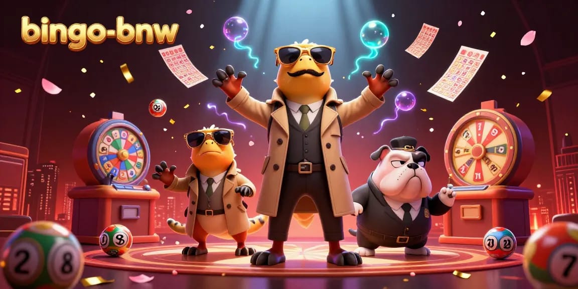 Engage in the vibrant world of bingo-bnw with dynamic characters and exciting gambling elements around them.