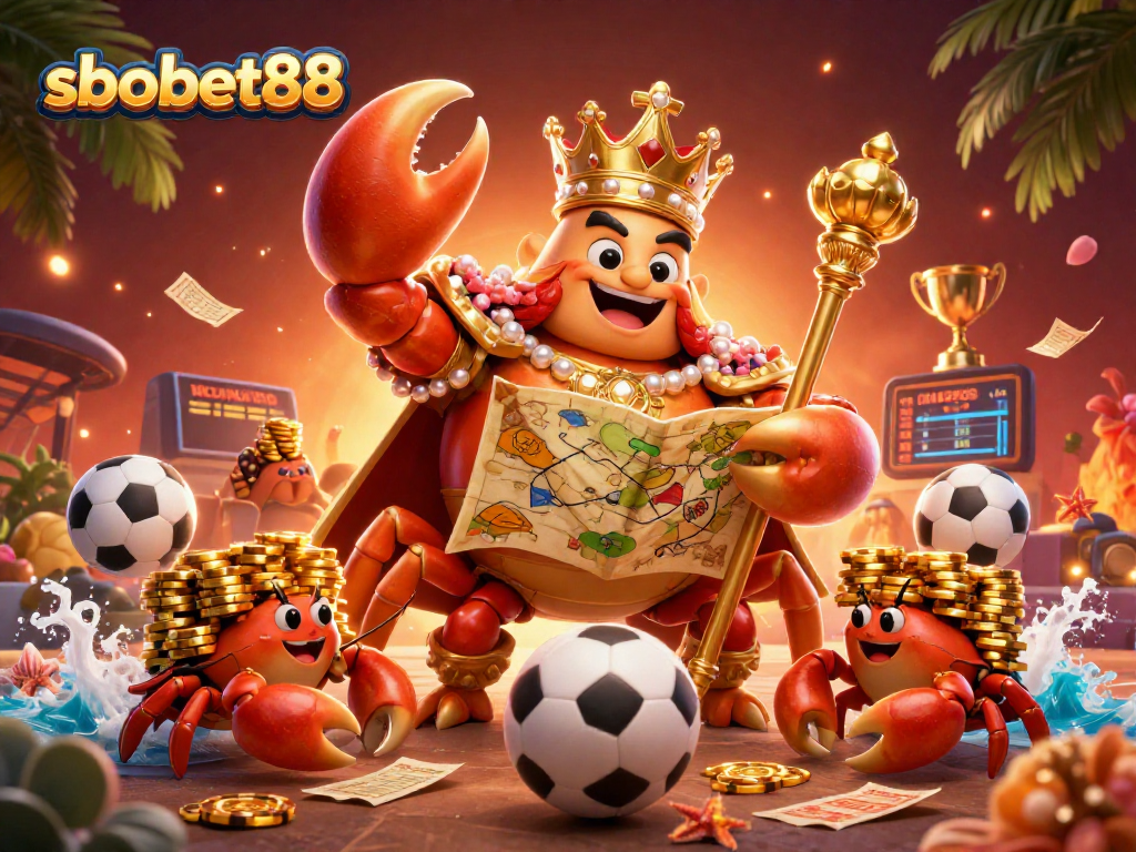 Experience thrilling action with sbobet88 as the golden crab emperor leads the sports betting scene with excitement and rewards.