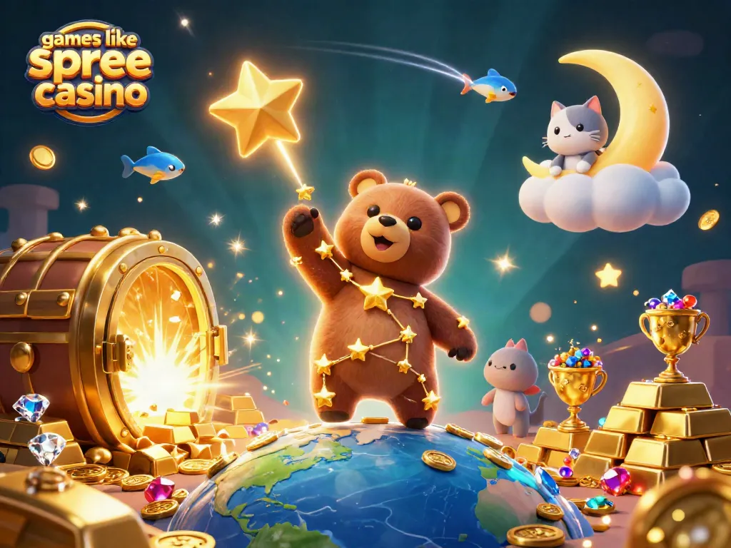Engage in thrilling gameplay with games like spree casino, featuring stunning 3D characters and casino riches.