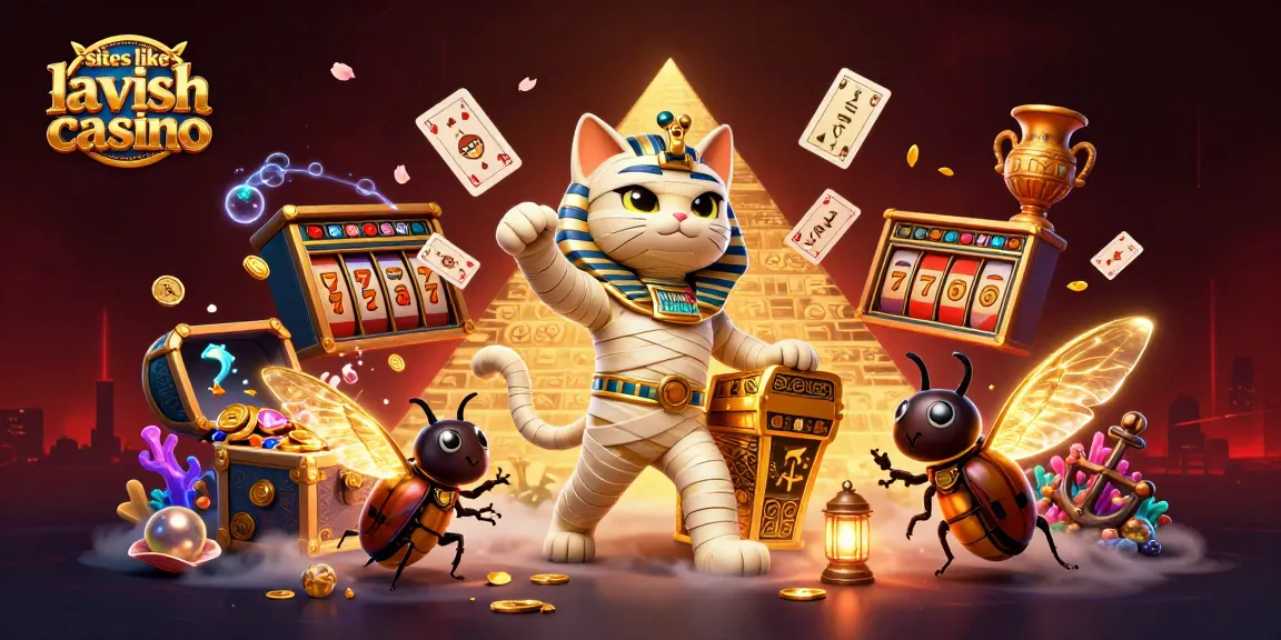 Immerse yourself in sites like Lavish Luck Casino with 3D illustrated action featuring unique game elements and characters.
