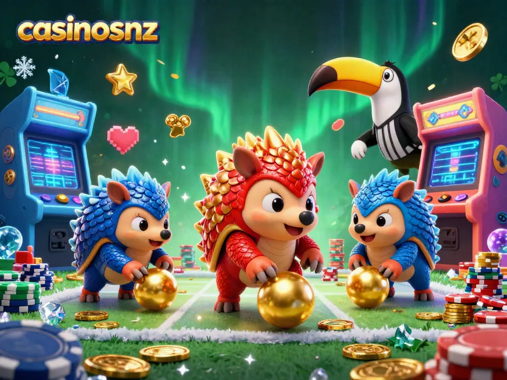 Engage in thrilling adventures at casinosnz with pangolins bowling poker chips.
