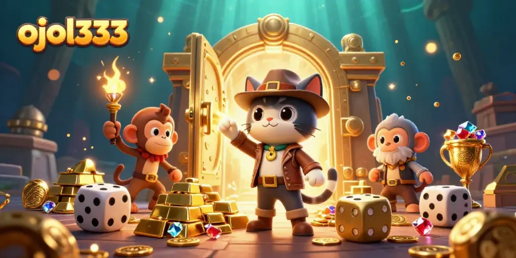 Engage with ojol333 by winning at dynamic casino adventures featuring treasure and vibrant gaming elements.