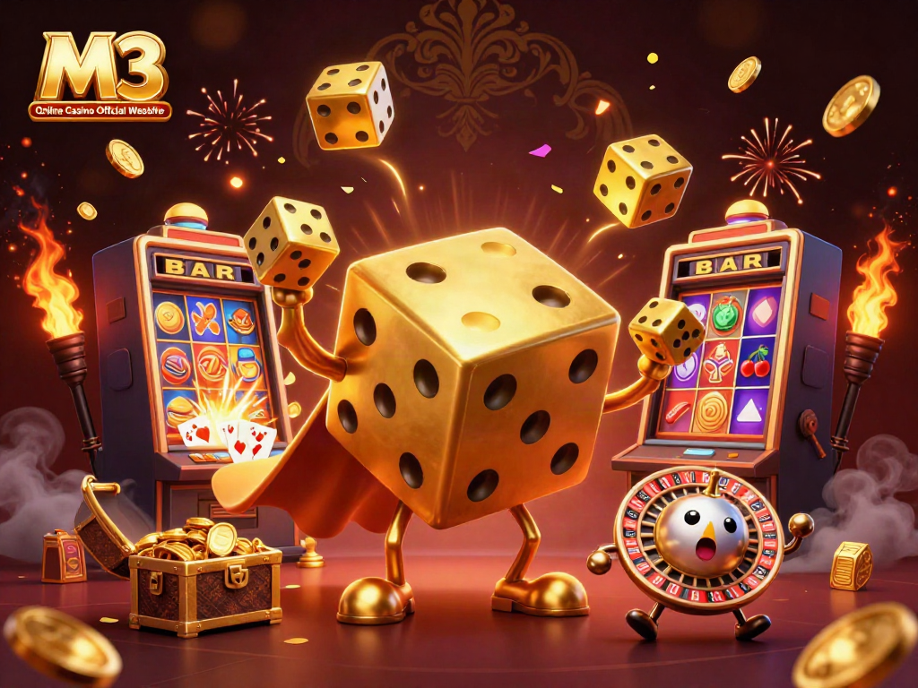 Engage with vibrant gameplay at M3 Online Casino Official Website featuring energetic casino elements.