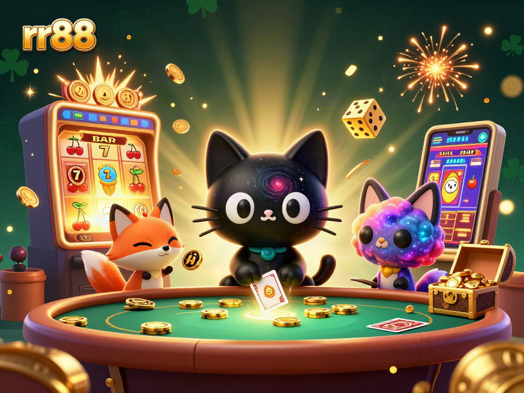 Join the rr88 cosmic casino adventure with thrilling jackpot explosions and colorful characters!