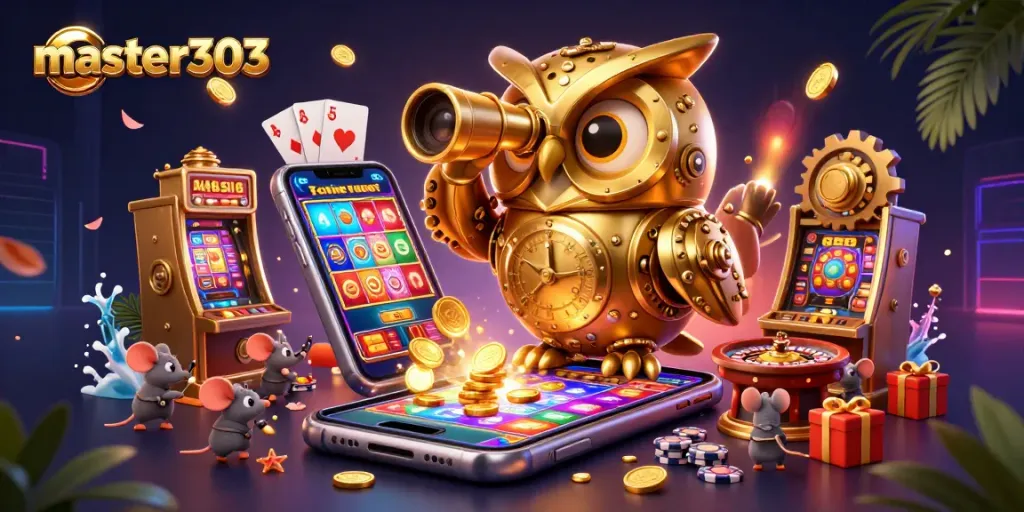 Permainan mendebarkan di master303 dengan karakter 3D unik dan elemen kasino yang menarik.