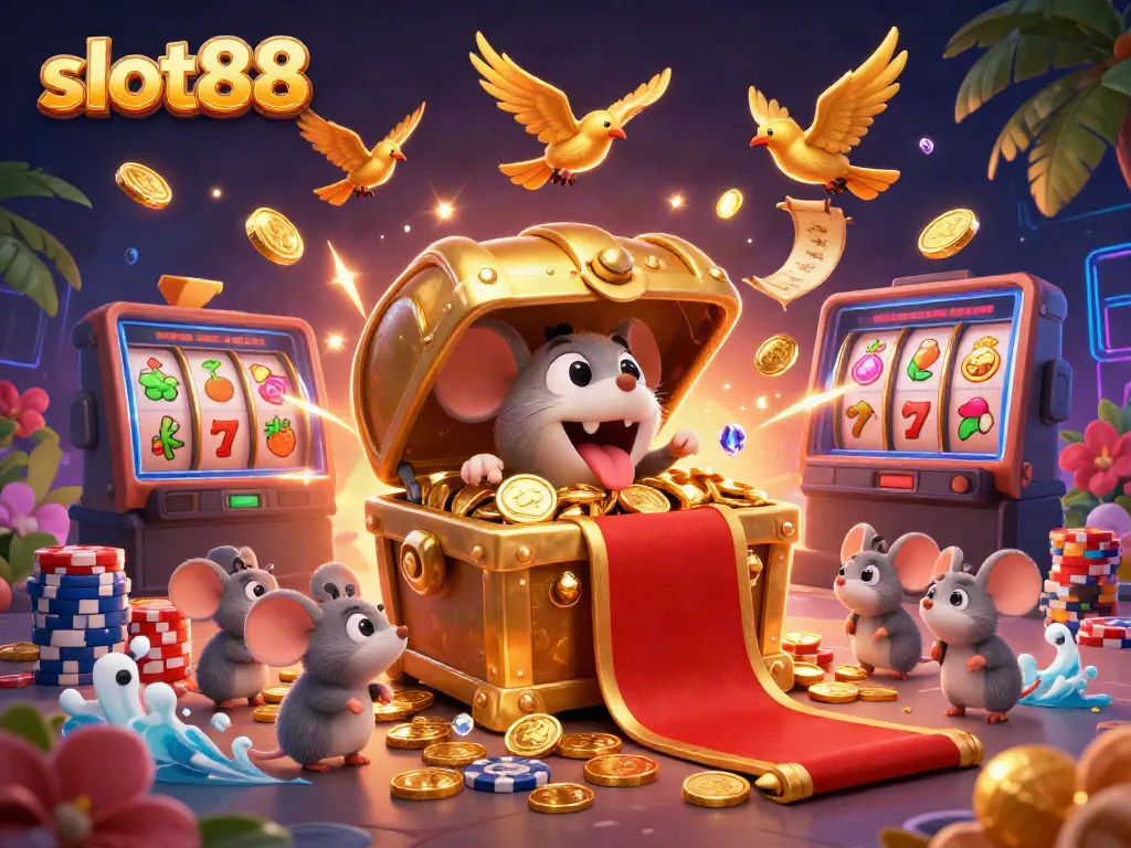 Mainkan slot88 dengan harta karun digital dan peluang jackpot yang menunggu untuk dimenangkan!