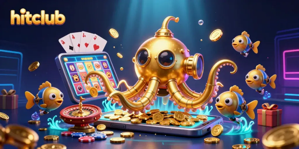 Play engaging slot games at hitclub with an immersive underwater casino experience.