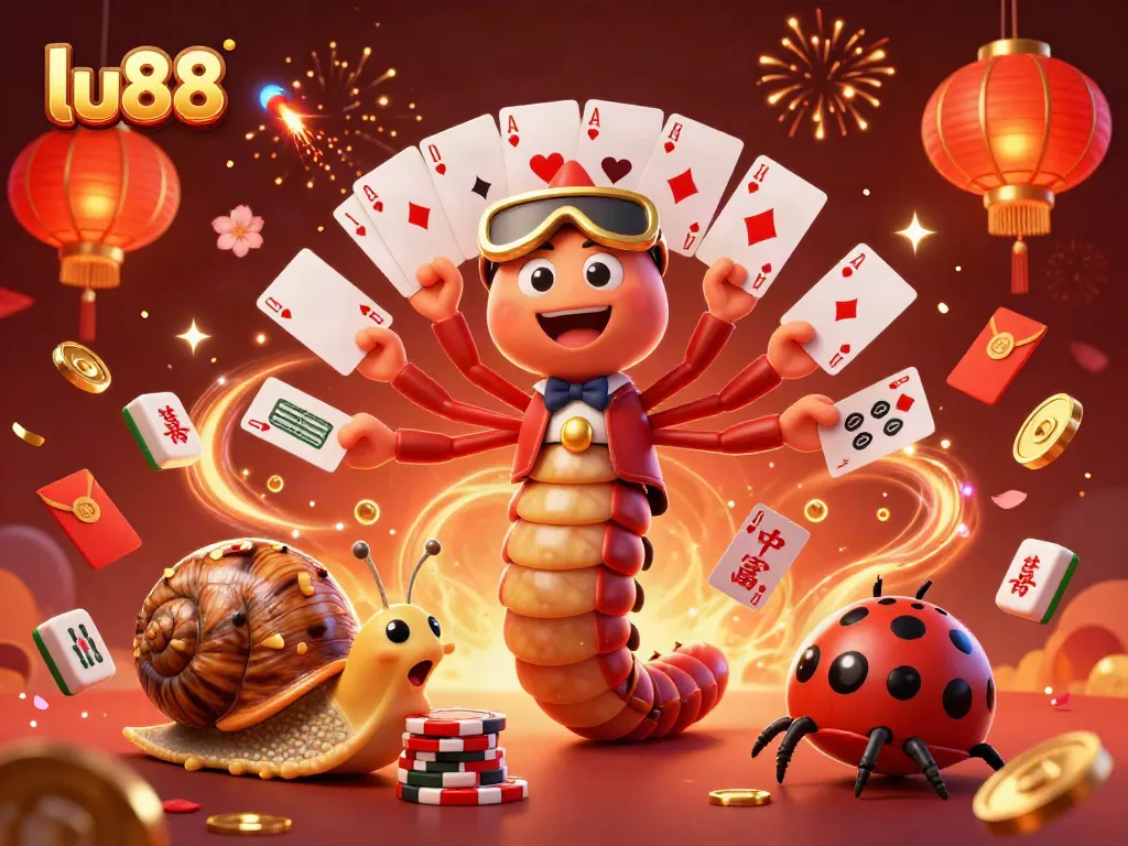 Experience thrilling gaming at lu88 with vibrant 3D characters and dynamic casino elements.