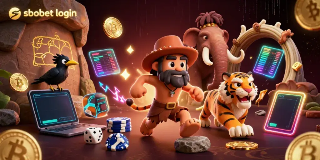 Experience sbobet login seamlessly with dynamic 3D characters in a vibrant online casino environment.