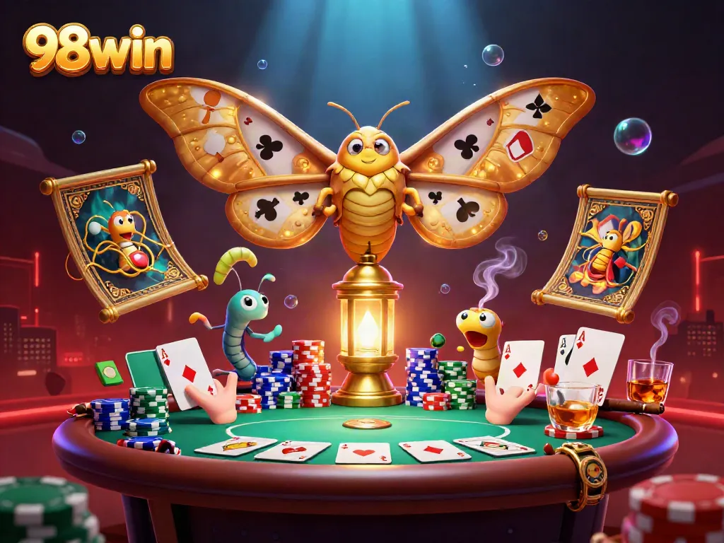 Engage in immersive gambling adventures at 98win with vibrant casino visuals.