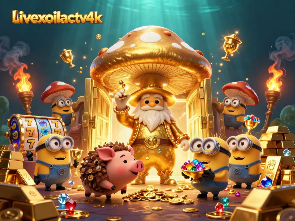 Engage with livexoilactv4k through this dynamic casino illustration showcasing thrilling slot action.