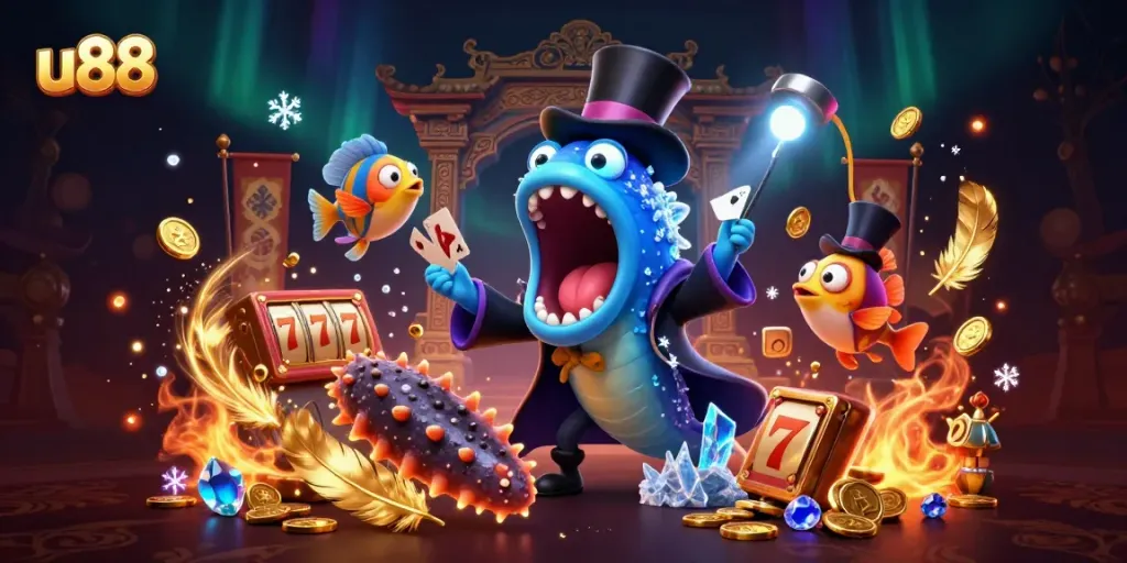Engage in thrilling gameplay with u88, where a magical deep-sea adventure meets captivating card tricks!