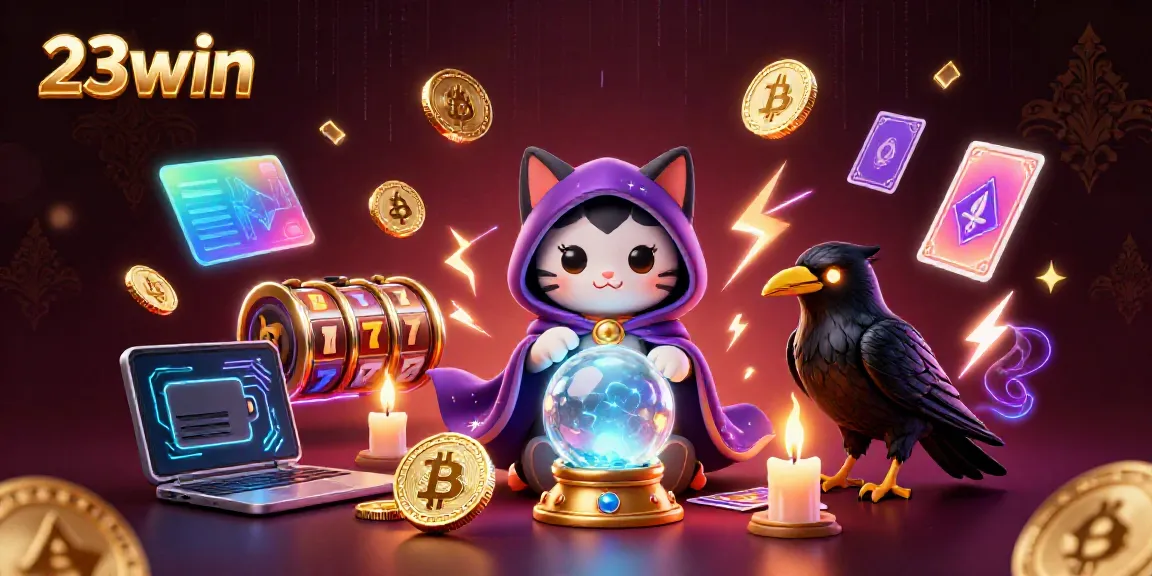 Experience the excitement of 23win casino with vibrant characters and dynamic gaming elements.