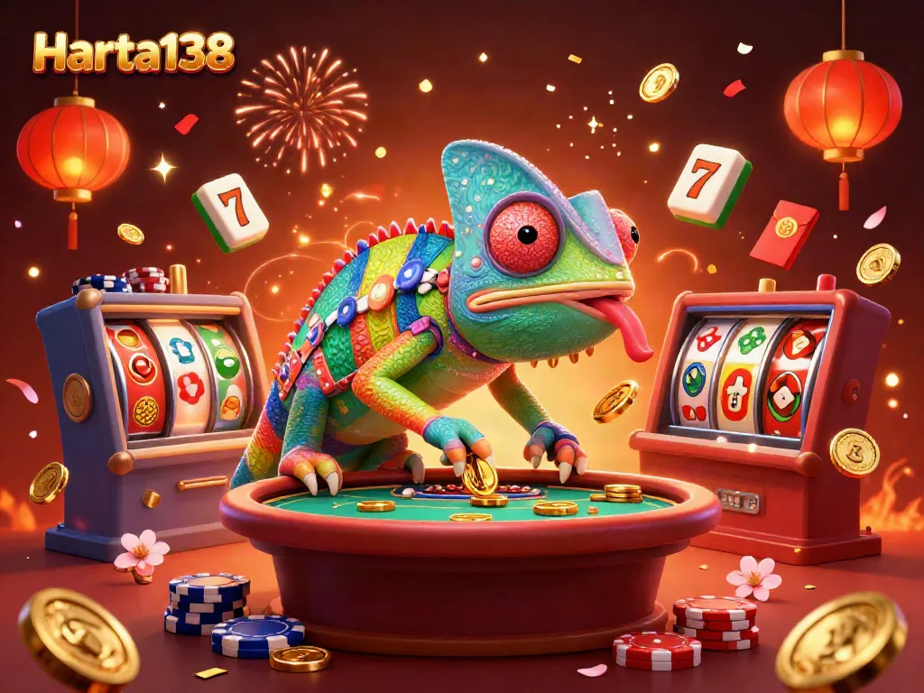 Harta138 menawarkan pengalaman berjudi yang menarik dengan chameleon kasino dan elemen slot menyenangkan.