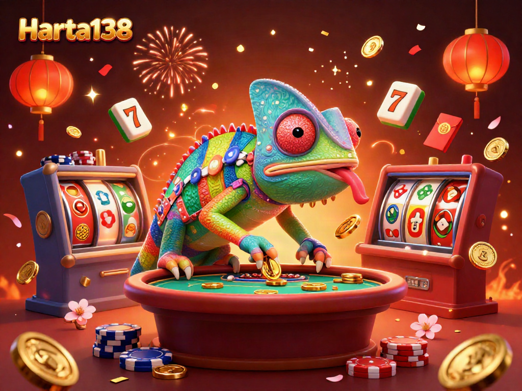 Harta138 menawarkan pengalaman berjudi yang menarik dengan chameleon kasino dan elemen slot menyenangkan.